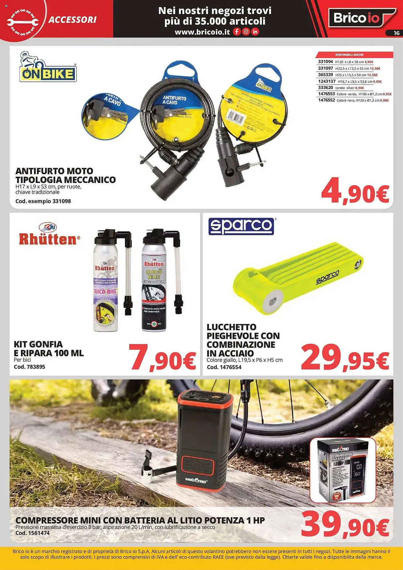 Volantino Brico Io da 14 maggio a 28 giugno di 2026 - Pagina del volantino 16