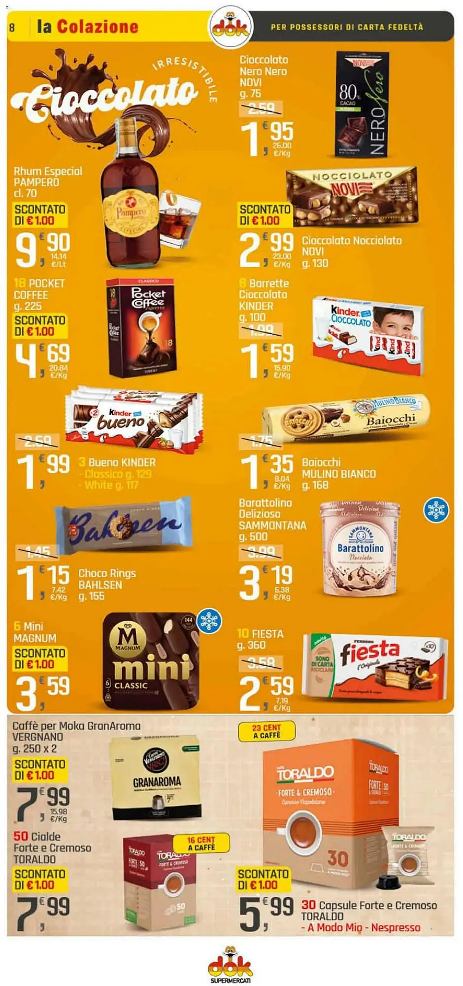 Volantino Supermercati Dok da 6 novembre a 16 novembre di 2025 - Pagina del volantino 8