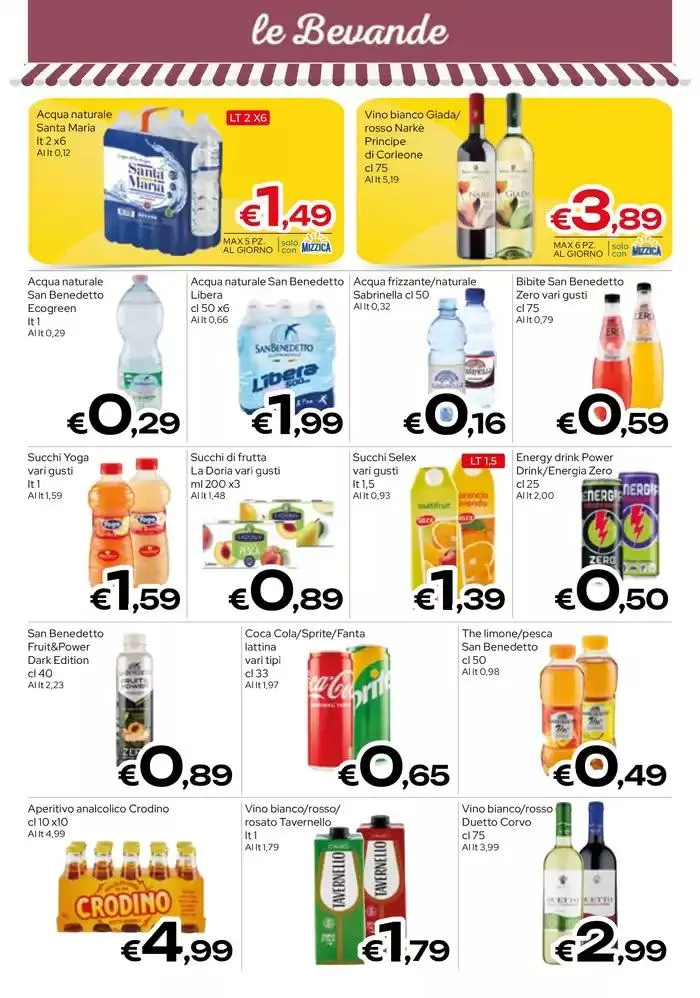 Corsa alla scorta da 8 aprile a 23 aprile di 2025 - Pagina del volantino 10