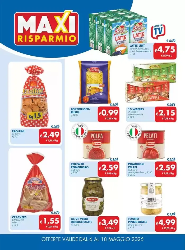Maxi risparmio da 6 maggio a 18 maggio di 2025 - Pagina del volantino 4