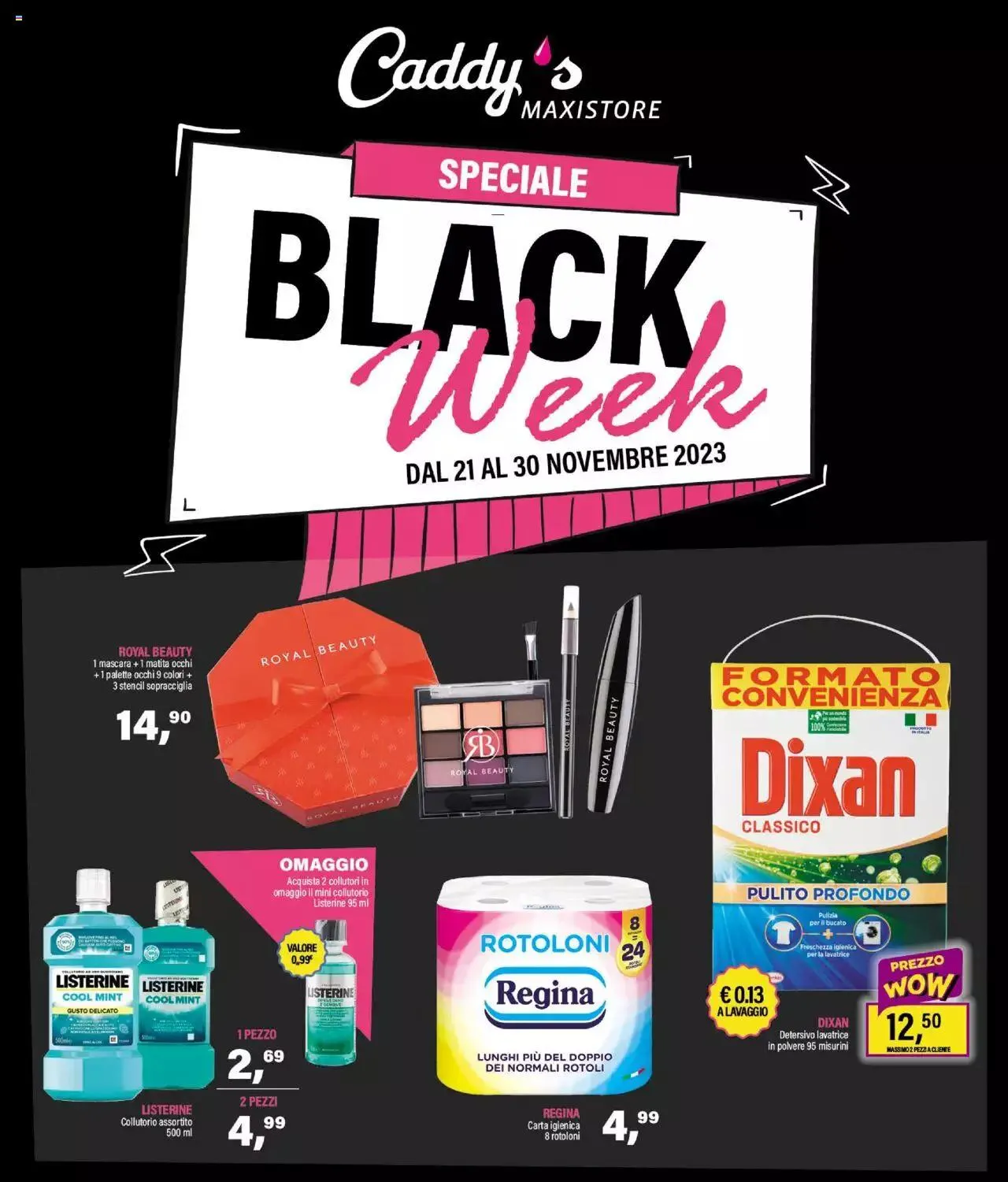 Caddy's - Black Week da 21 novembre a 30 novembre di 2023 - Pagina del volantino 1