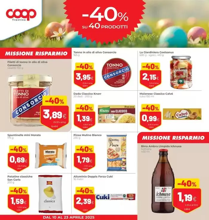 Buona pasqua da 10 aprile a 23 aprile di 2025 - Pagina del volantino 10