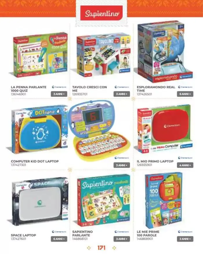 Catalogo di natale 2024! da 19 novembre a 24 dicembre di 2024 - Pagina del volantino 173