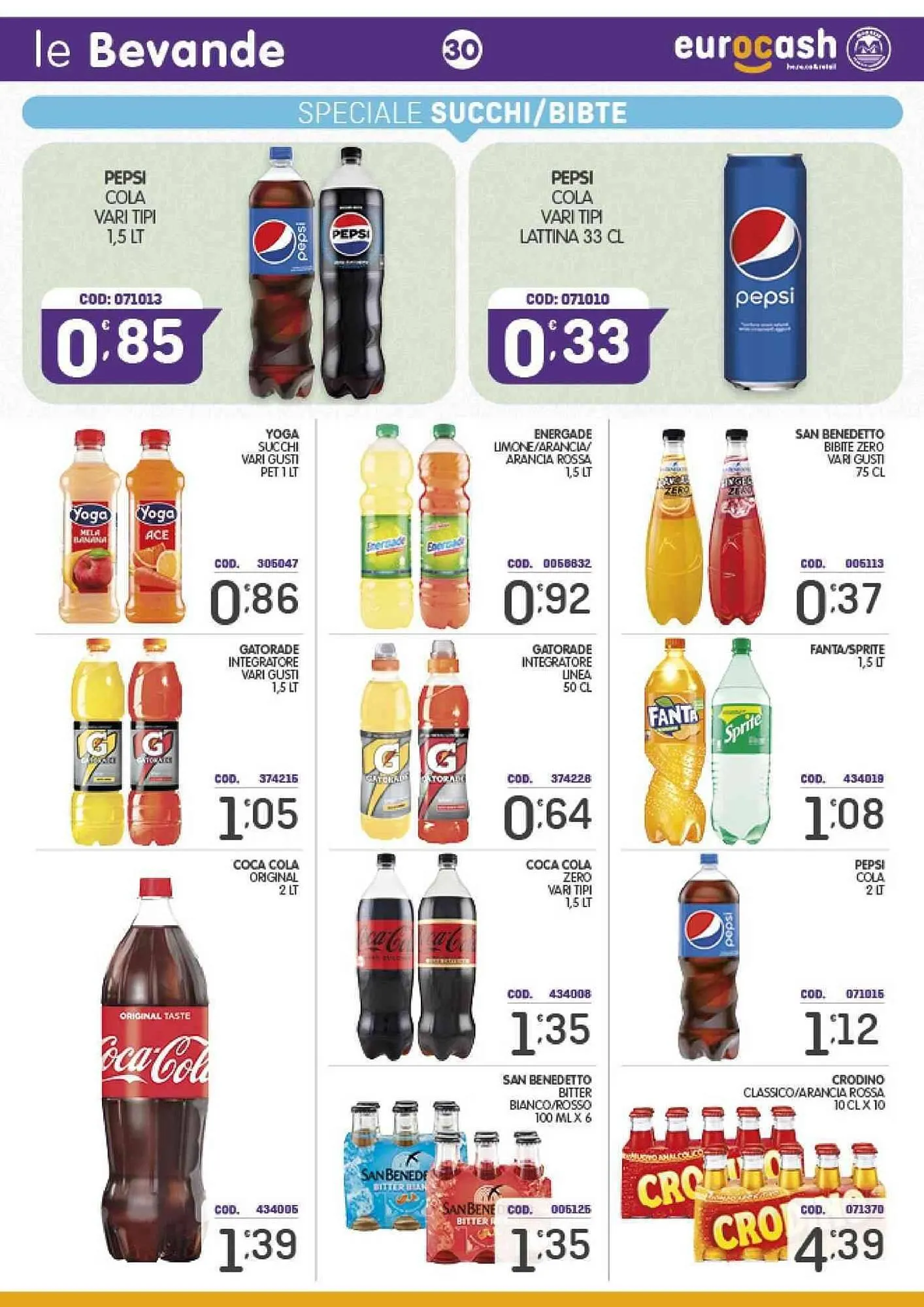 Volantino Eurocash da 12 maggio a 1 giugno di 2025 - Pagina del volantino 30