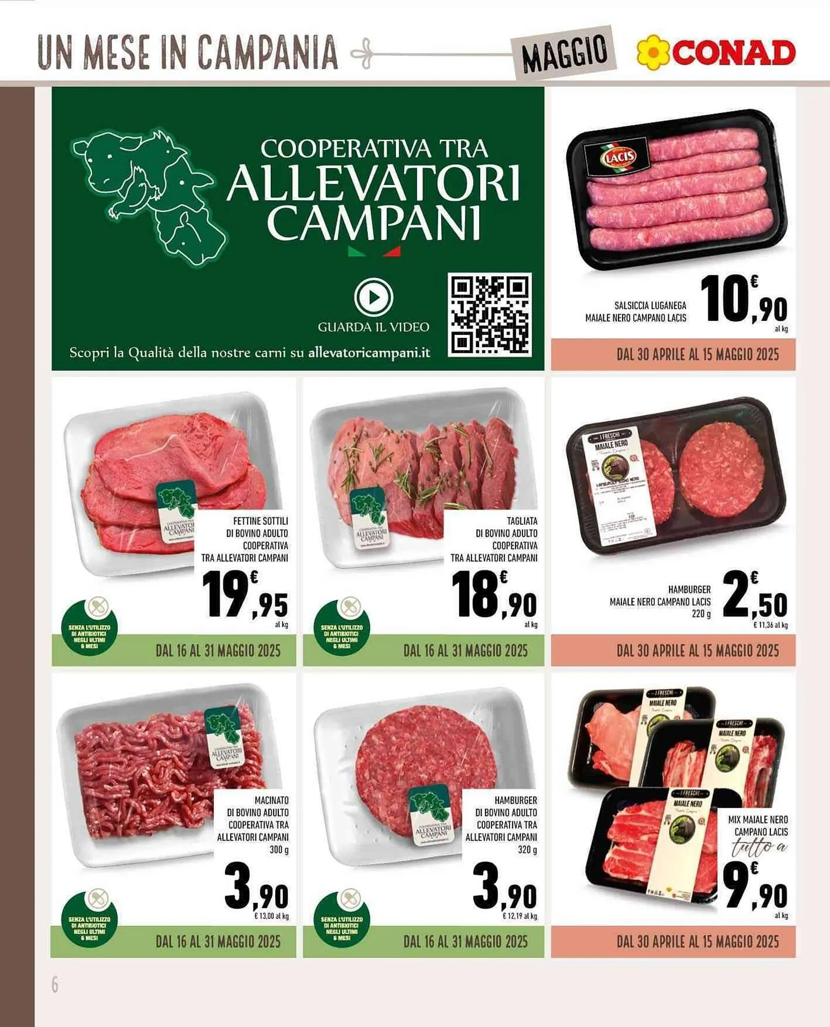 Volantino Conad da 30 aprile a 31 maggio di 2025 - Pagina del volantino 6