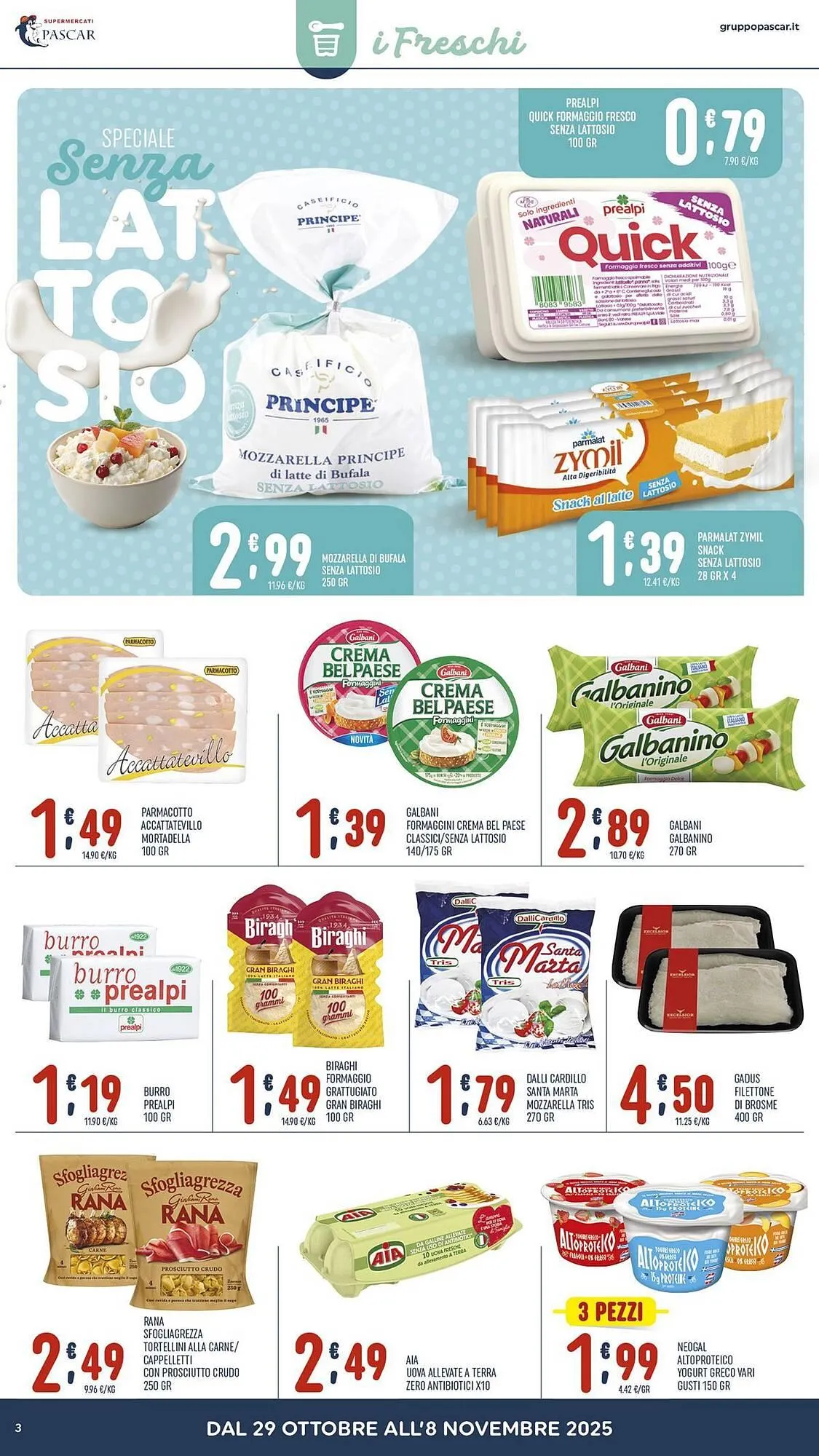 Volantino Gruppo Pascar da 29 ottobre a 8 novembre di 2025 - Pagina del volantino 3