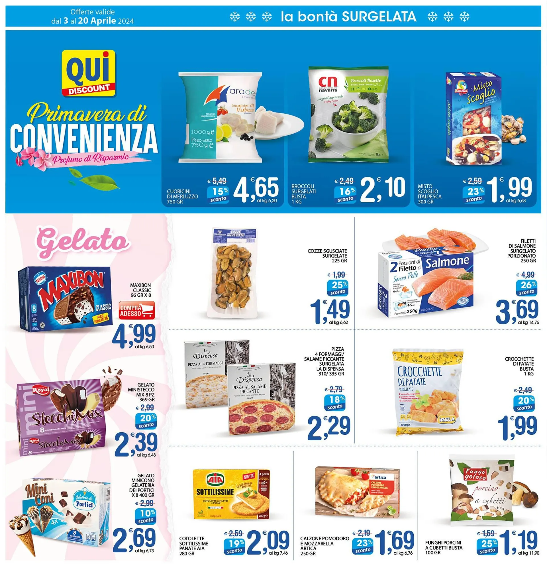 Volantino Qui Discount da 3 aprile a 20 aprile di 2024 - Pagina del volantino 4
