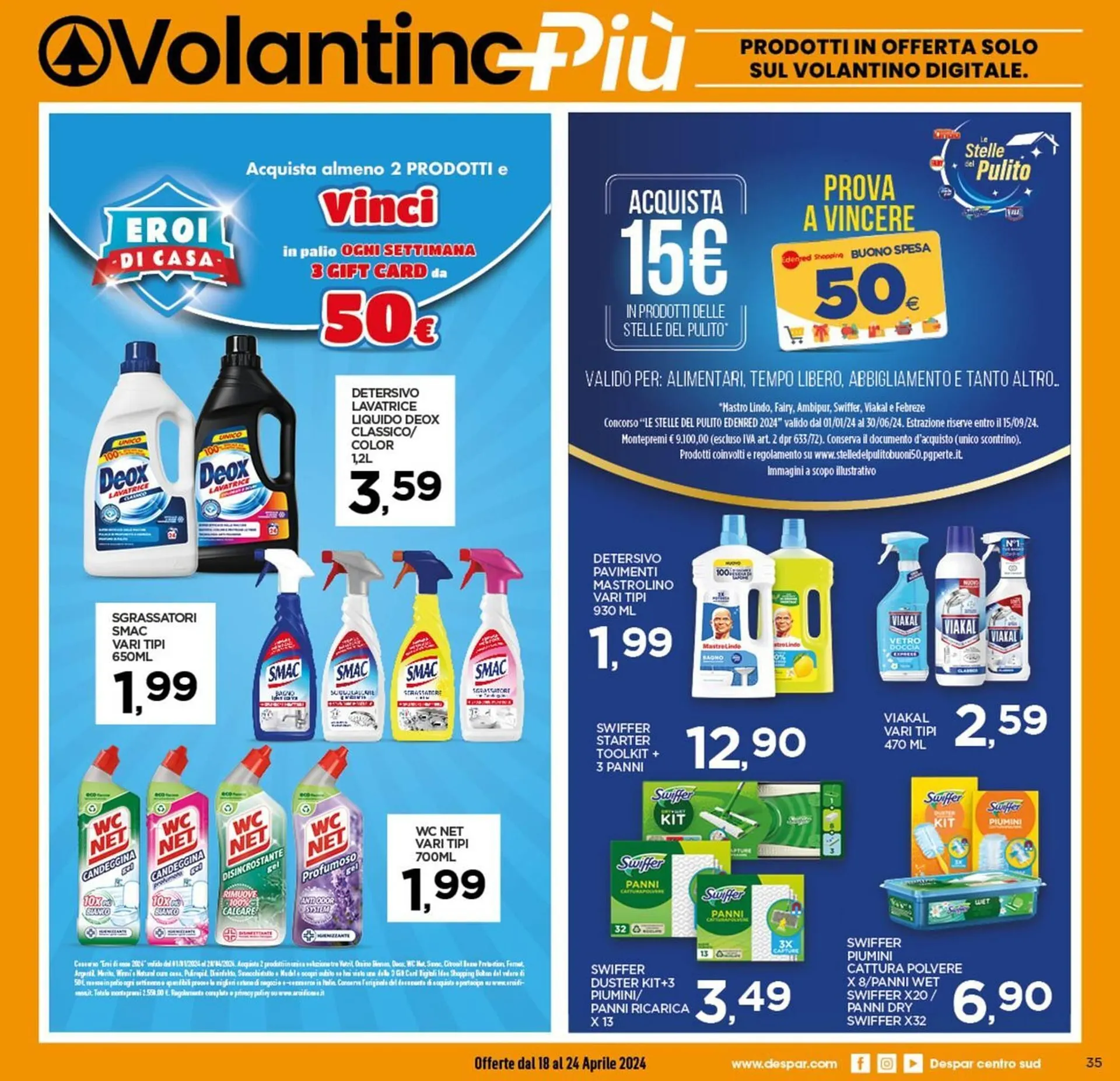 Volantino Interspar da 18 aprile a 24 aprile di 2024 - Pagina del volantino 35