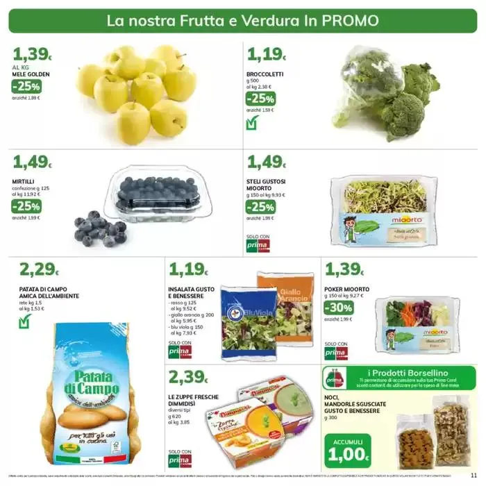 Più Bassi da 25 marzo a 7 aprile di 2025 - Pagina del volantino 11