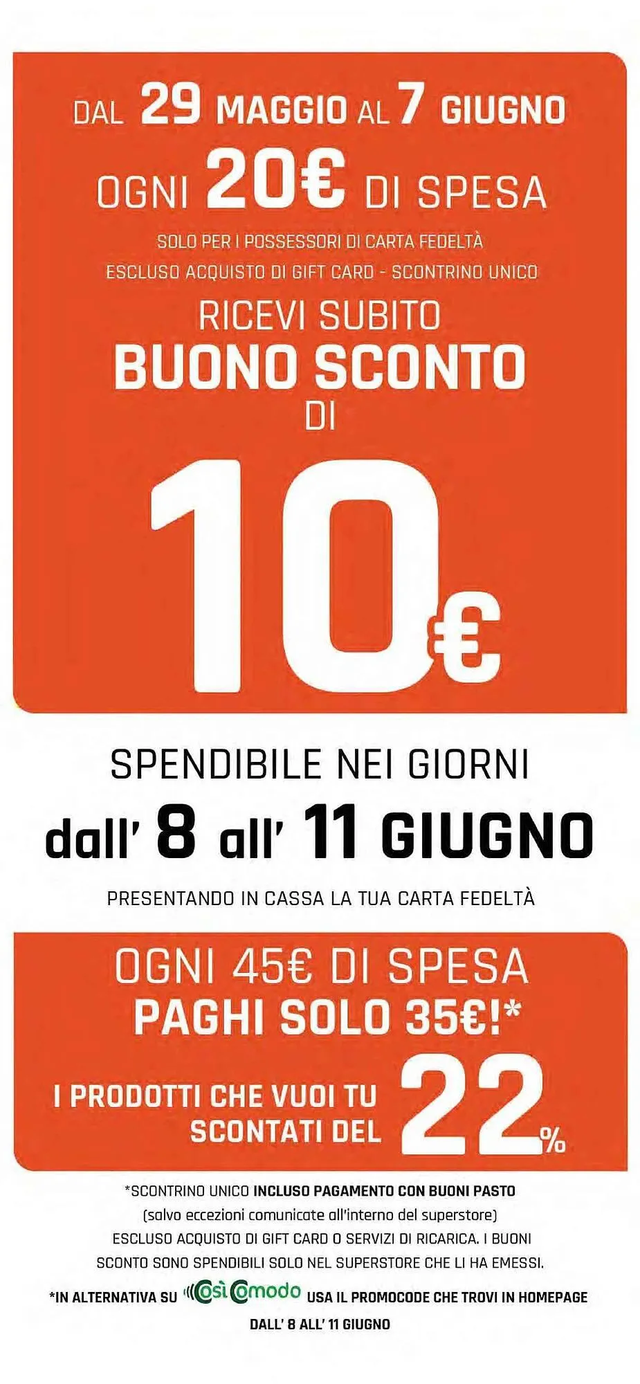 Volantino Famila Superstore da 29 maggio a 7 giugno di 2025 - Pagina del volantino 2