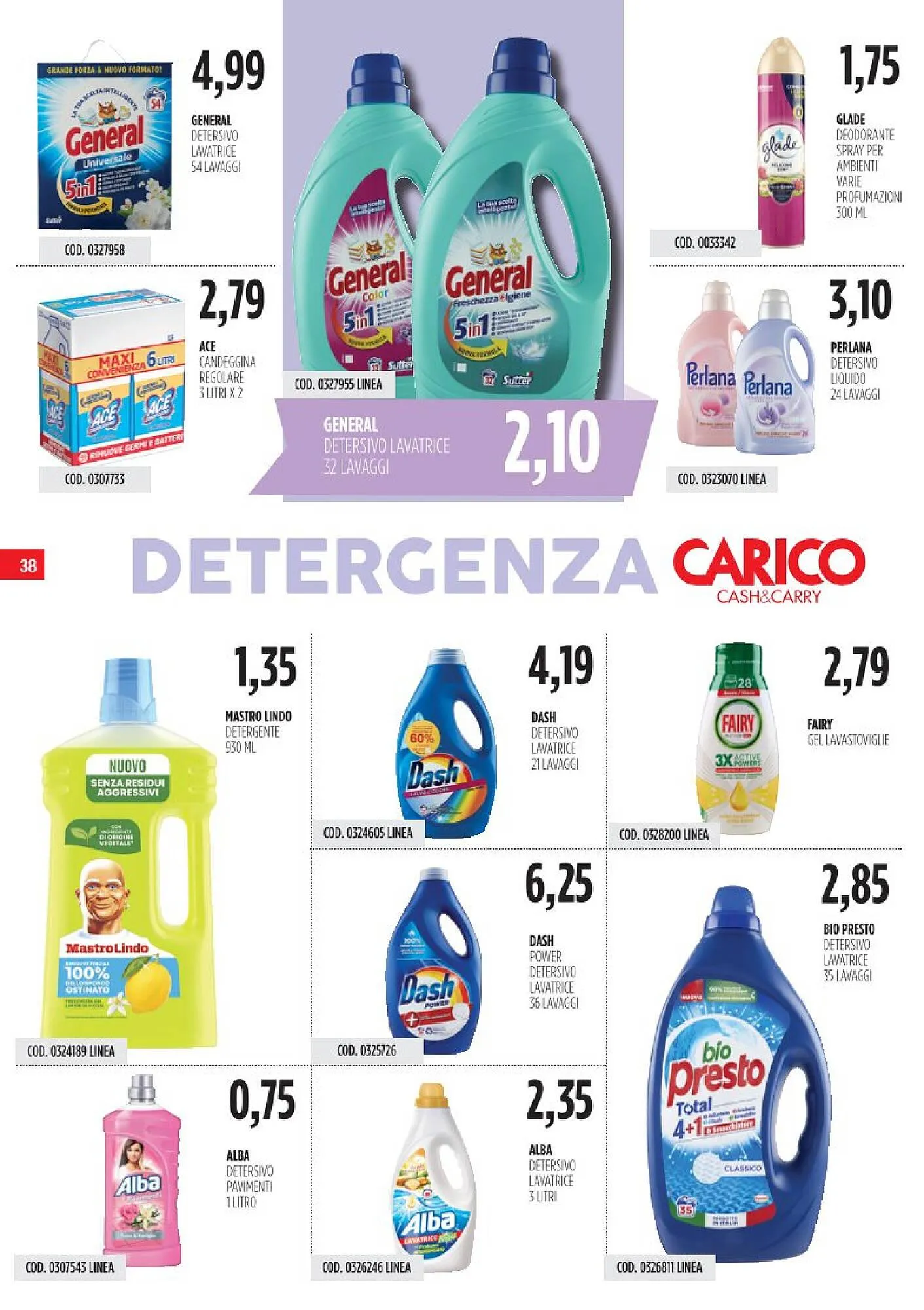 Volantino Carico Cash & Carry da 23 gennaio a 5 febbraio di 2025 - Pagina del volantino 38