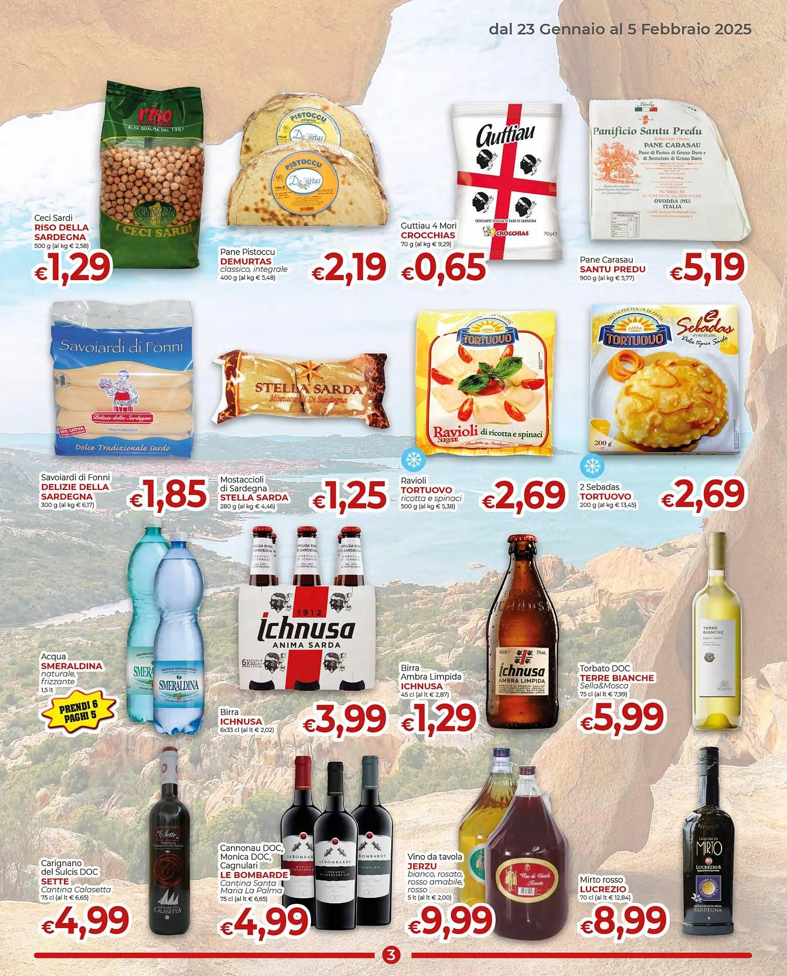 Volantino Supermercati Nonna Isa da 23 gennaio a 5 febbraio di 2025 - Pagina del volantino 3