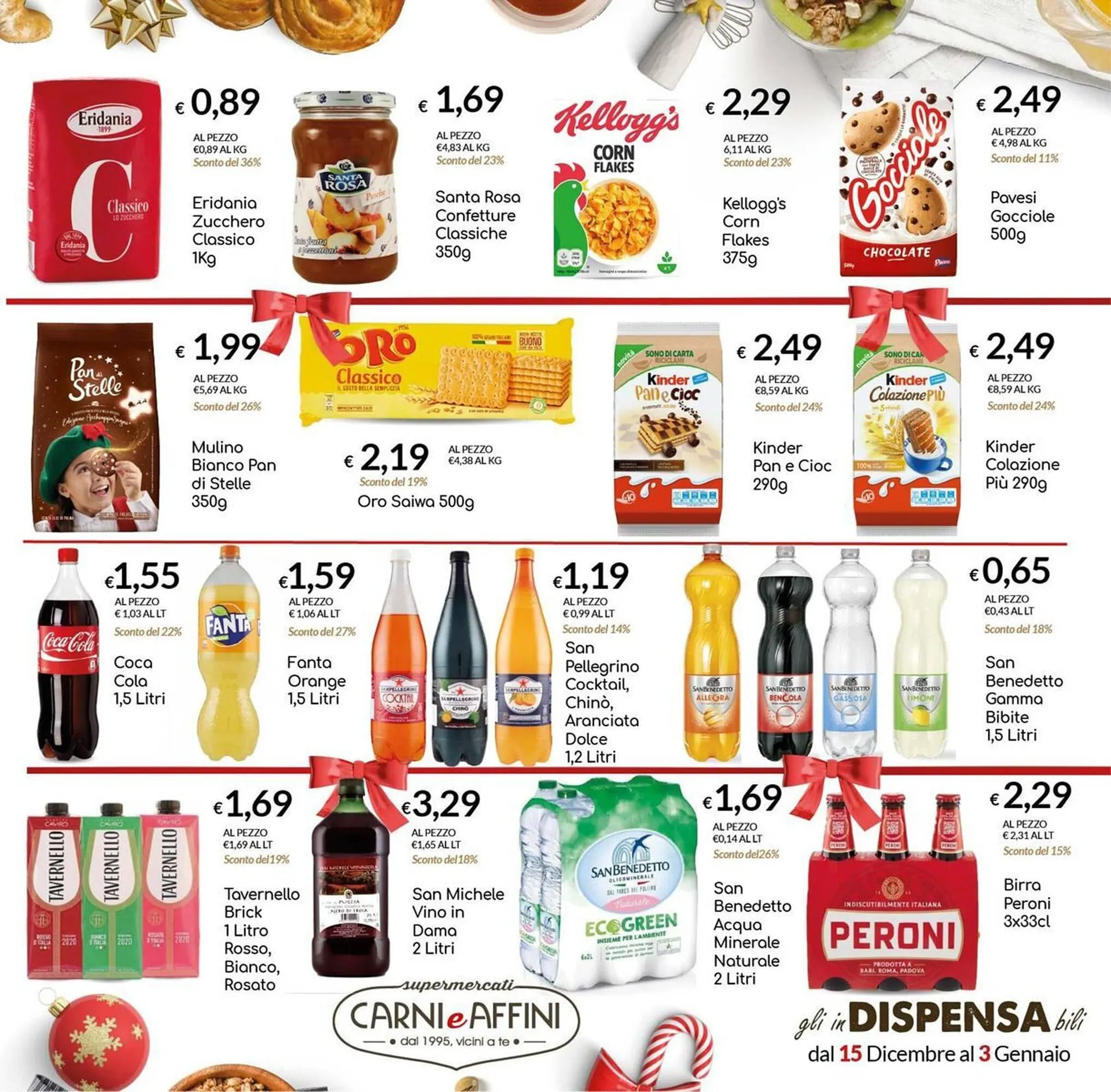 Volantino Carni e Affini Supermercati da 15 dicembre a 3 gennaio di 2026 - Pagina del volantino 21