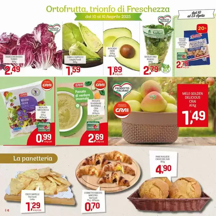 Buona Pasqua da 10 aprile a 23 aprile di 2025 - Pagina del volantino 6