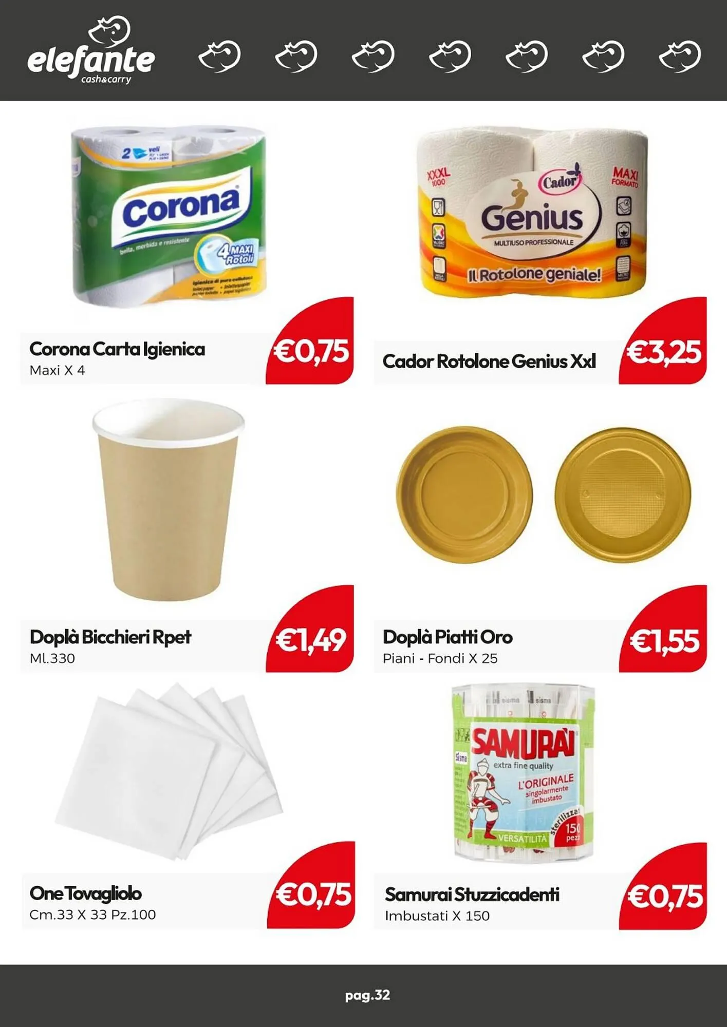 Volantino Elefante Cash & Carry da 14 maggio a 24 maggio di 2026 - Pagina del volantino 31