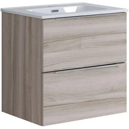 Mobile Bali 60 cm con 2 cassetti noce lingera