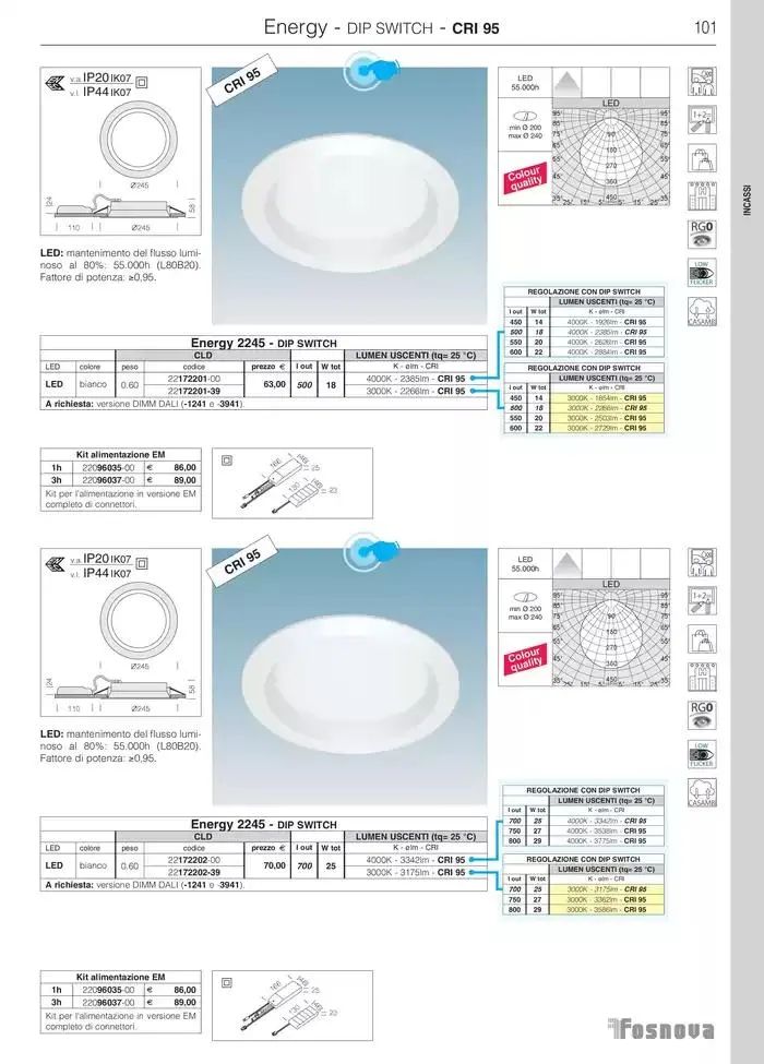 Fosnova LED 24/25 da 16 gennaio a 31 ottobre di 2025 - Pagina del volantino 103