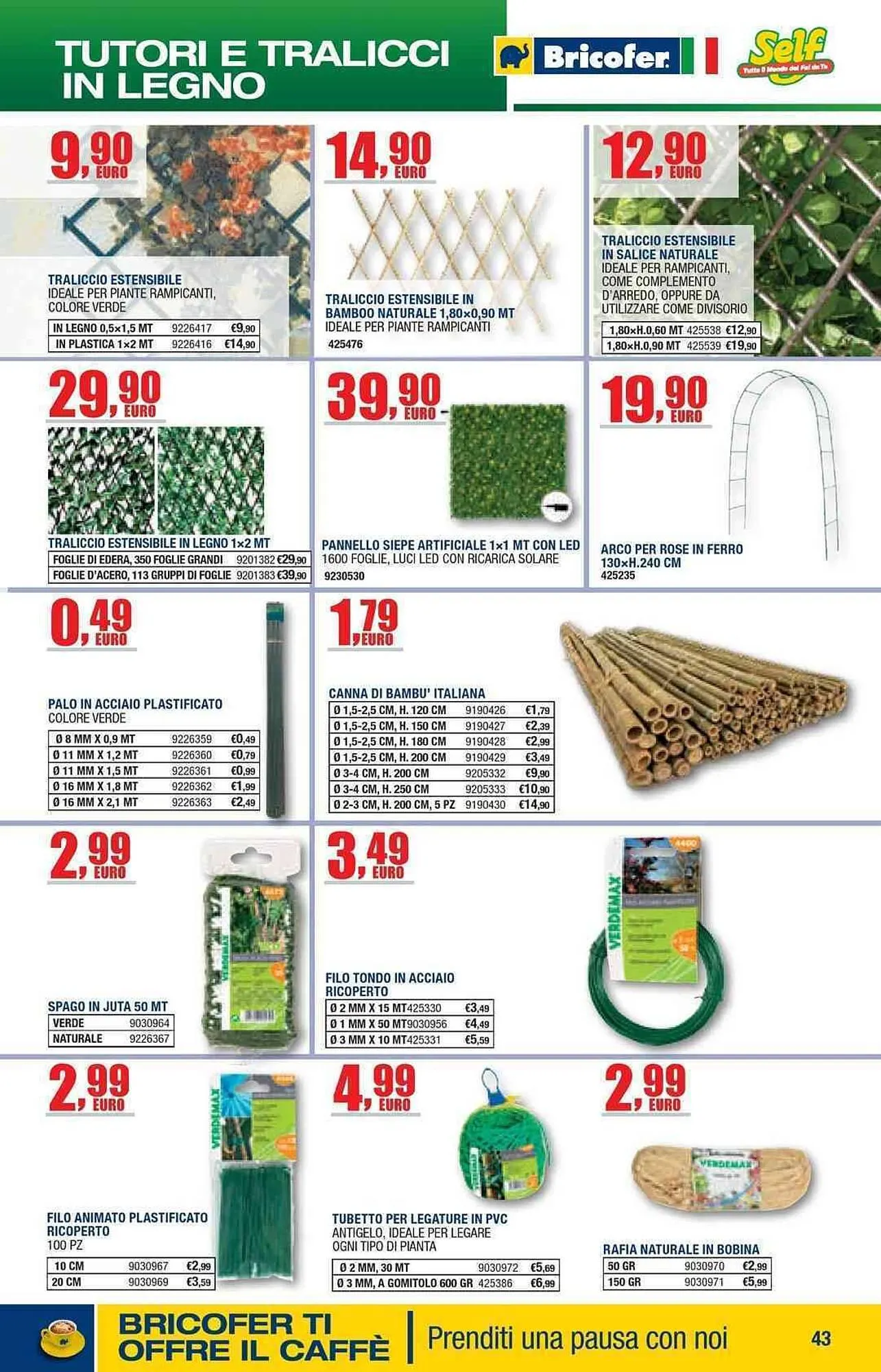 Volantino Bricofer da 24 marzo a 31 agosto di 2026 - Pagina del volantino 43