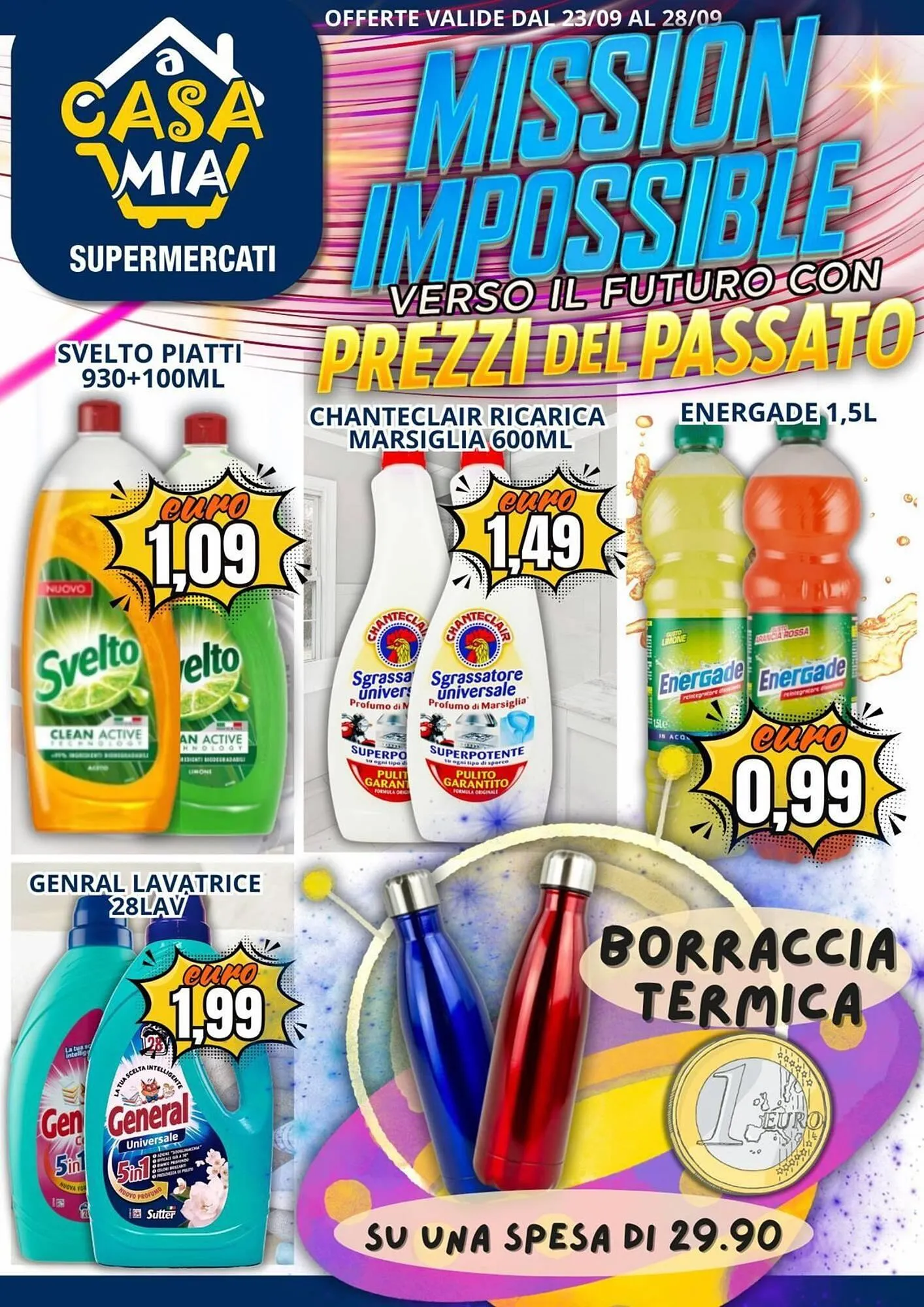 Volantino A Casa Mia da 23 settembre a 28 settembre di 2025 - Pagina del volantino 1