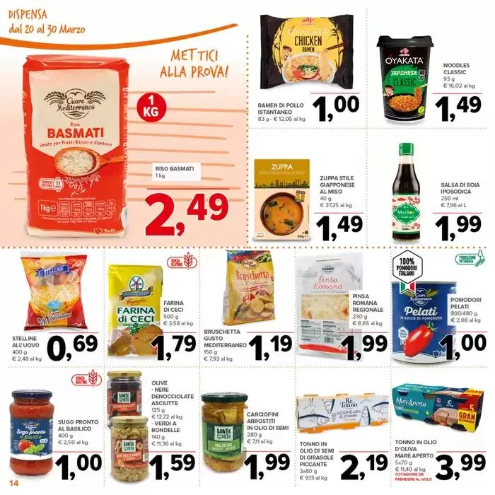 Tutto a 1 euro da 20 marzo a 30 marzo di 2025 - Pagina del volantino 14