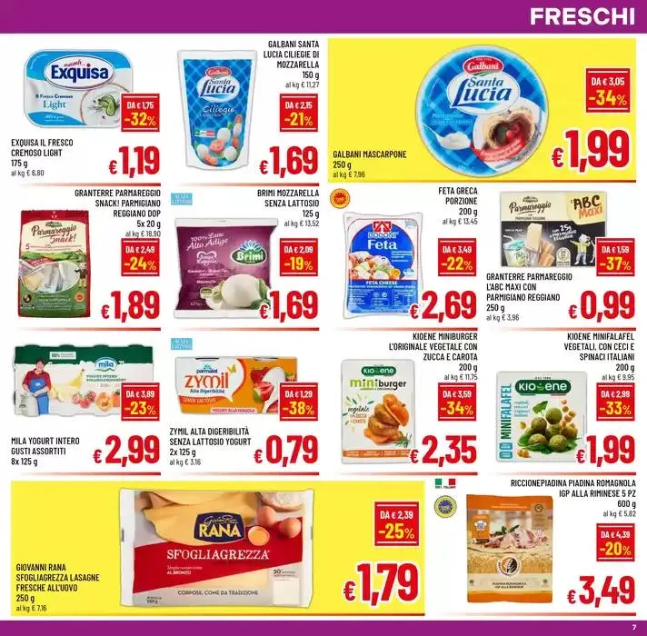 SCONTI FINO AL 50% da 31 marzo a 8 aprile di 2025 - Pagina del volantino 7