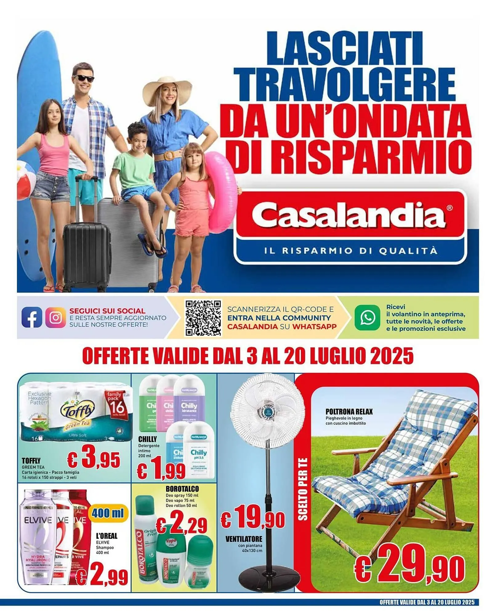 Volantino Casalandia da 3 luglio a 20 luglio di 2025 - Pagina del volantino 1