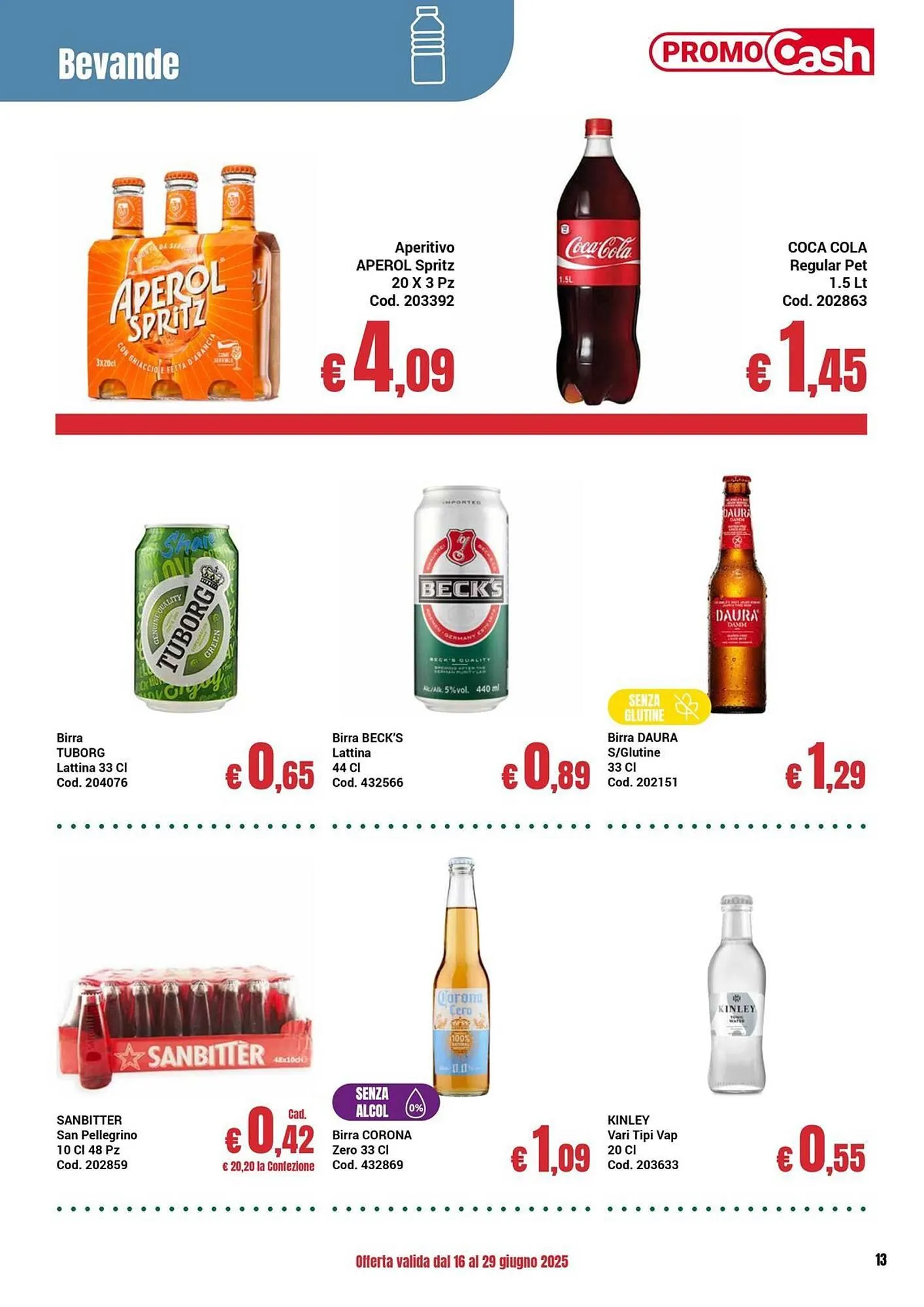 Volantino Centro Cash da 16 giugno a 29 giugno di 2025 - Pagina del volantino 13