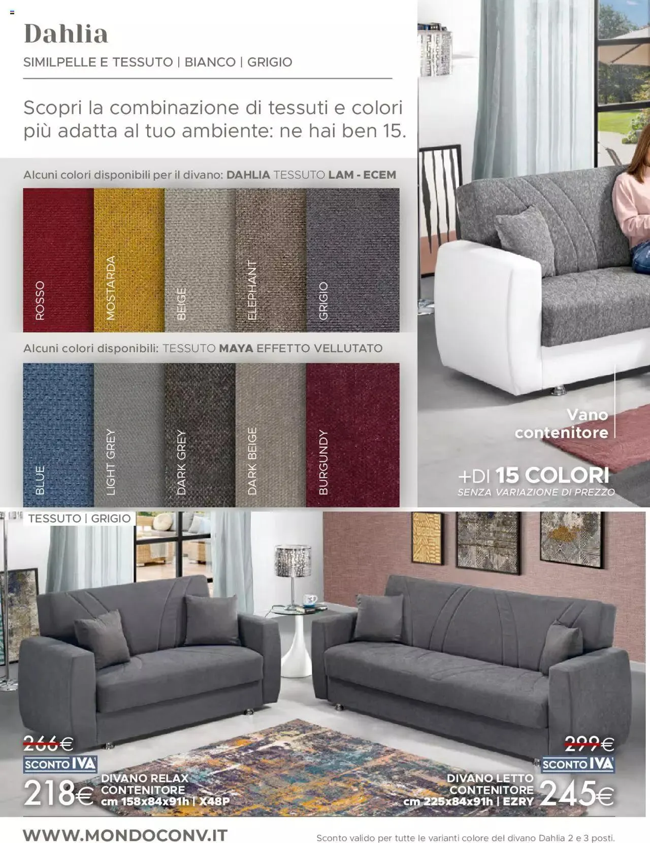 Mondo Convenienza - Catalogo Generale 2023 da 1 luglio a 30 settembre di 2023 - Pagina del volantino 122