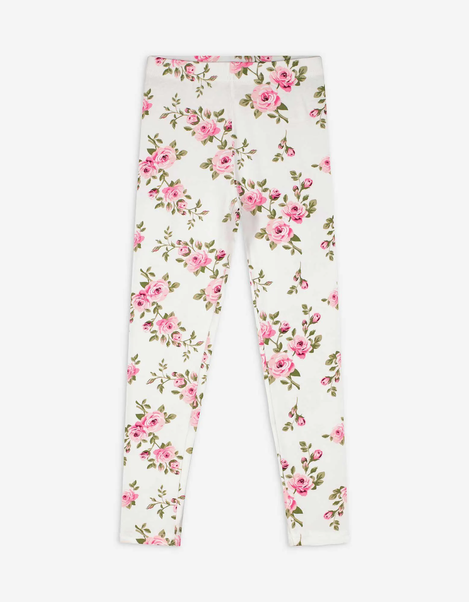 Leggings - Stampa allover - bianco