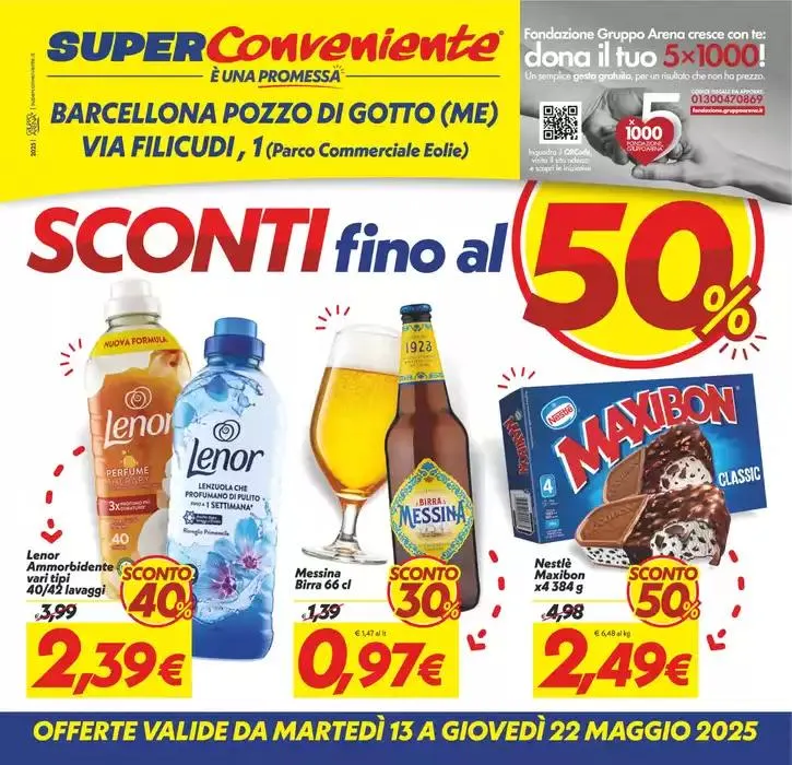 Sconti fino al 50% - 1