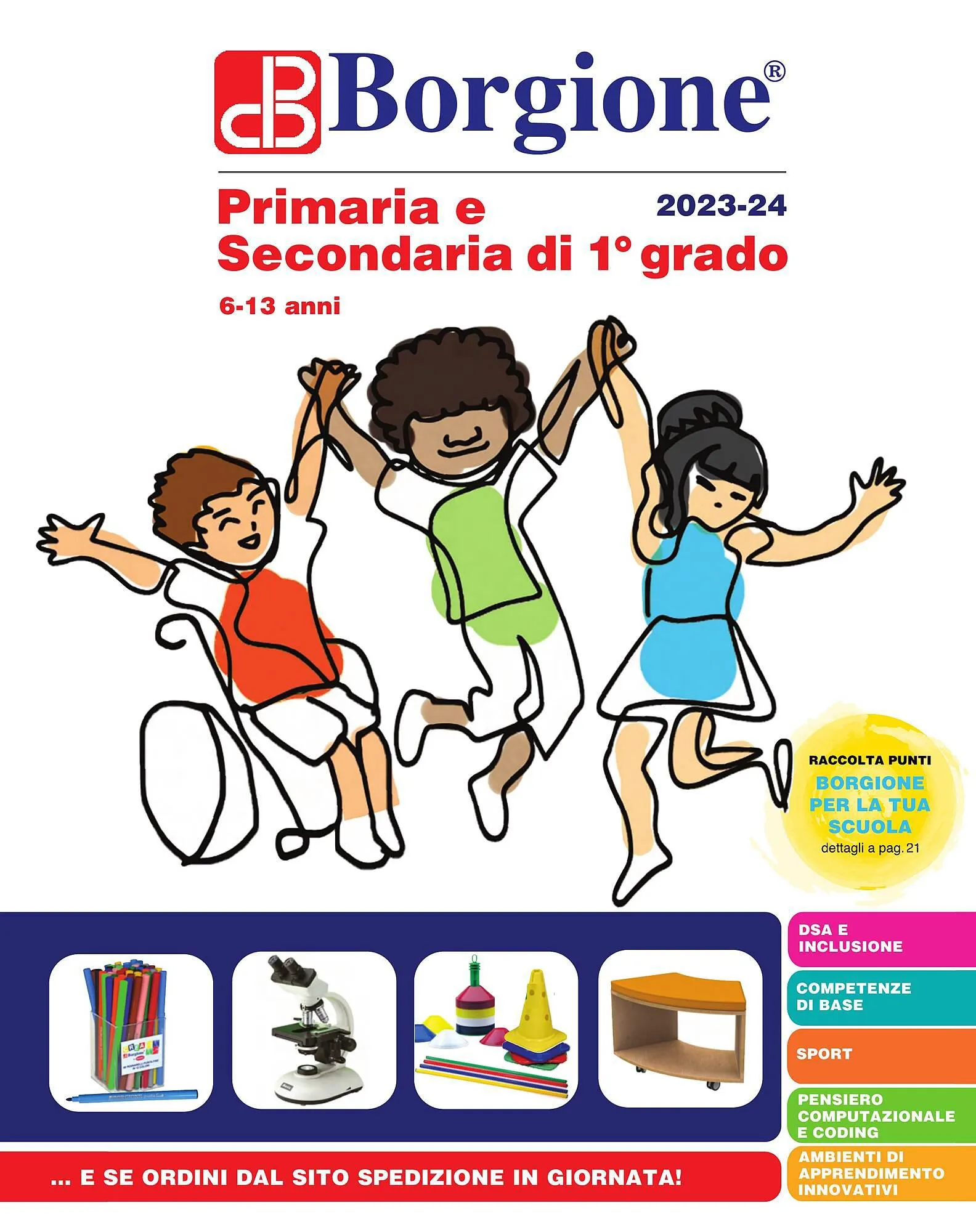 Volantino Borgione da 18 gennaio a 28 dicembre di 2024 - Pagina del volantino 1