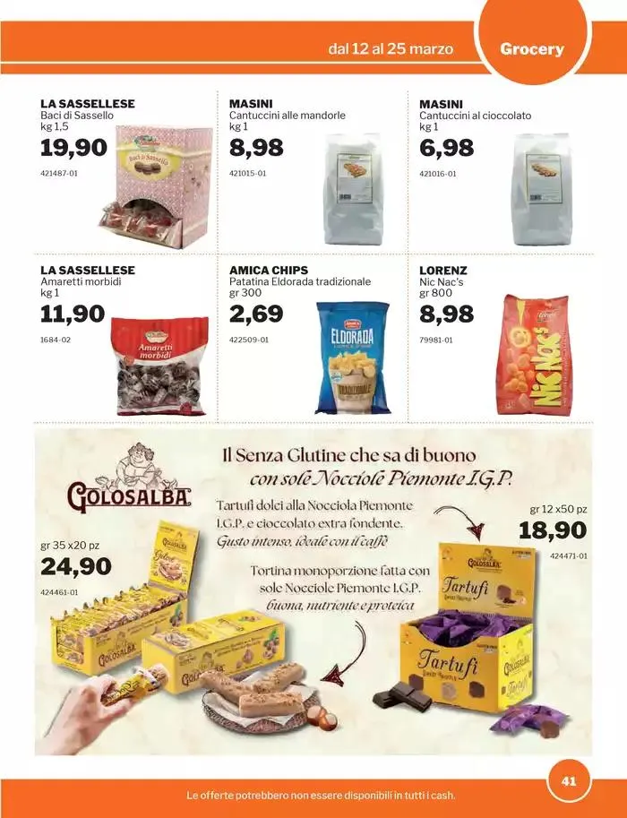 Volantino Food & Beverage da 12 marzo a 25 marzo di 2025 - Pagina del volantino 41