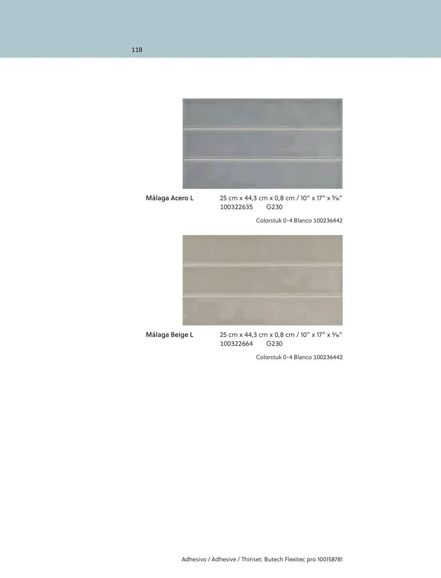 Catalogue Porcelanosa du 27 juin au 31 décembre 2025 - Catalogue page 118