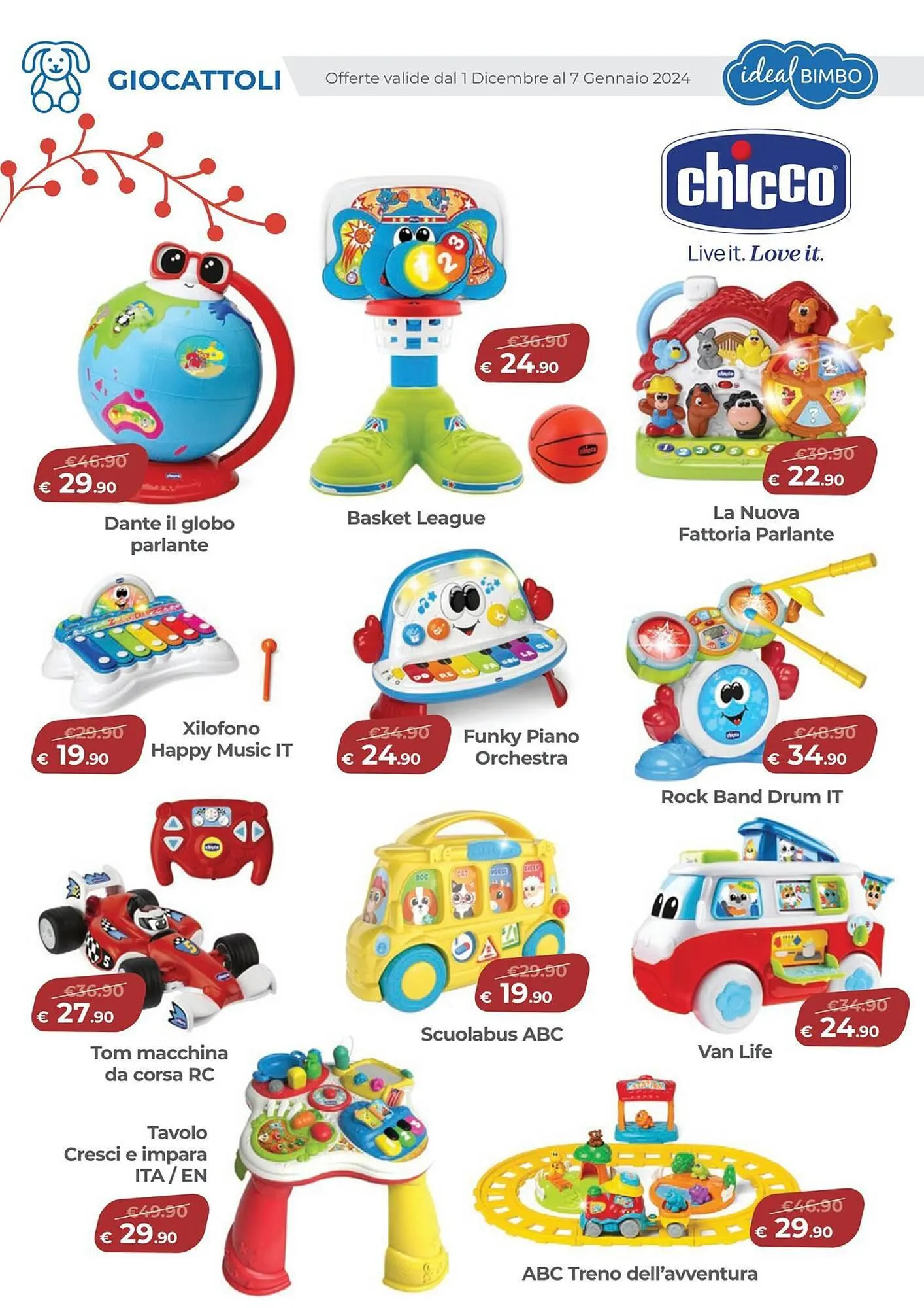 Volantino Ideal Bimbo da 1 dicembre a 7 gennaio di 2024 - Pagina del volantino 10