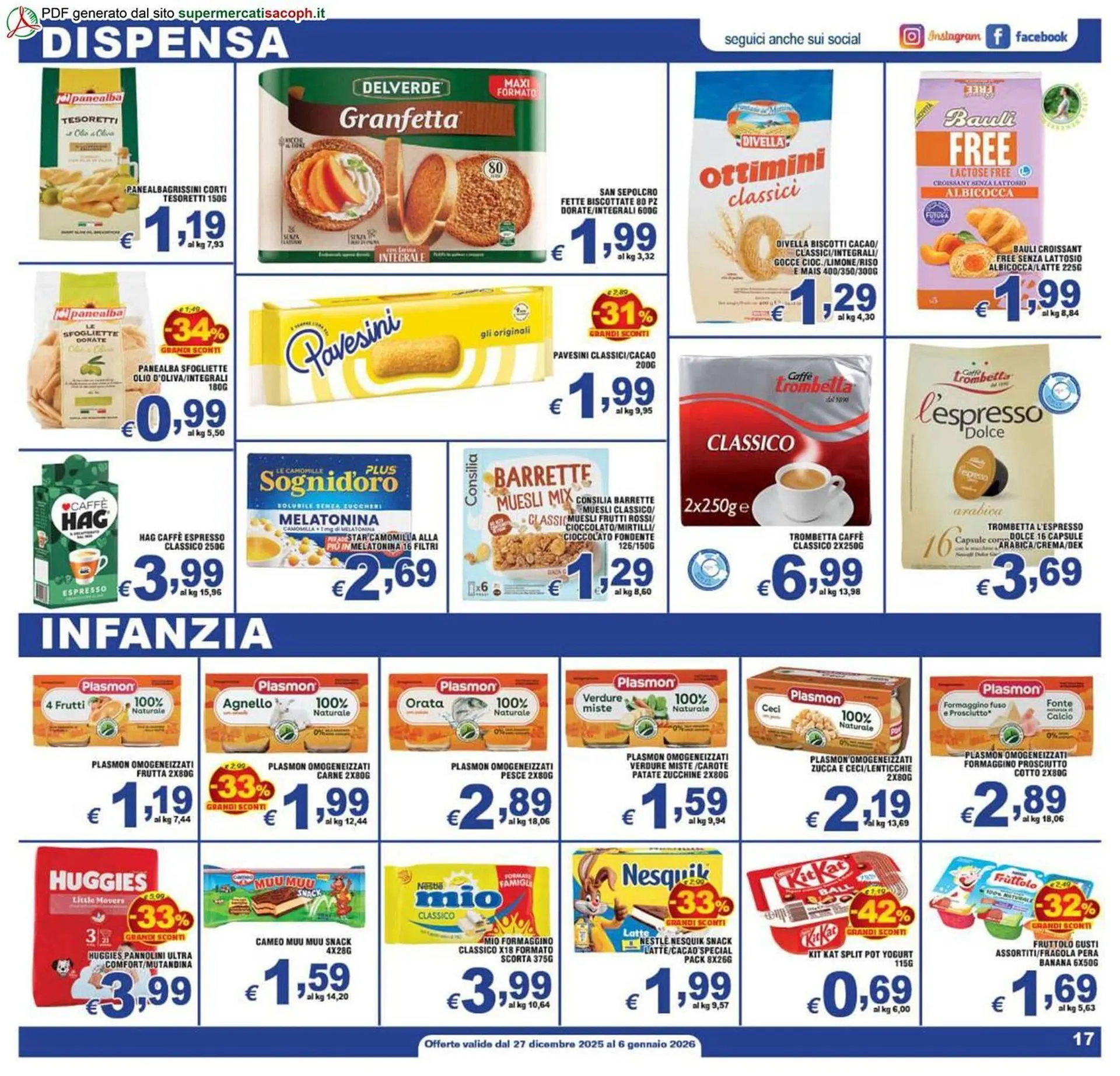 Volantino Sacoph da 27 dicembre a 6 gennaio di 2026 - Pagina del volantino 17