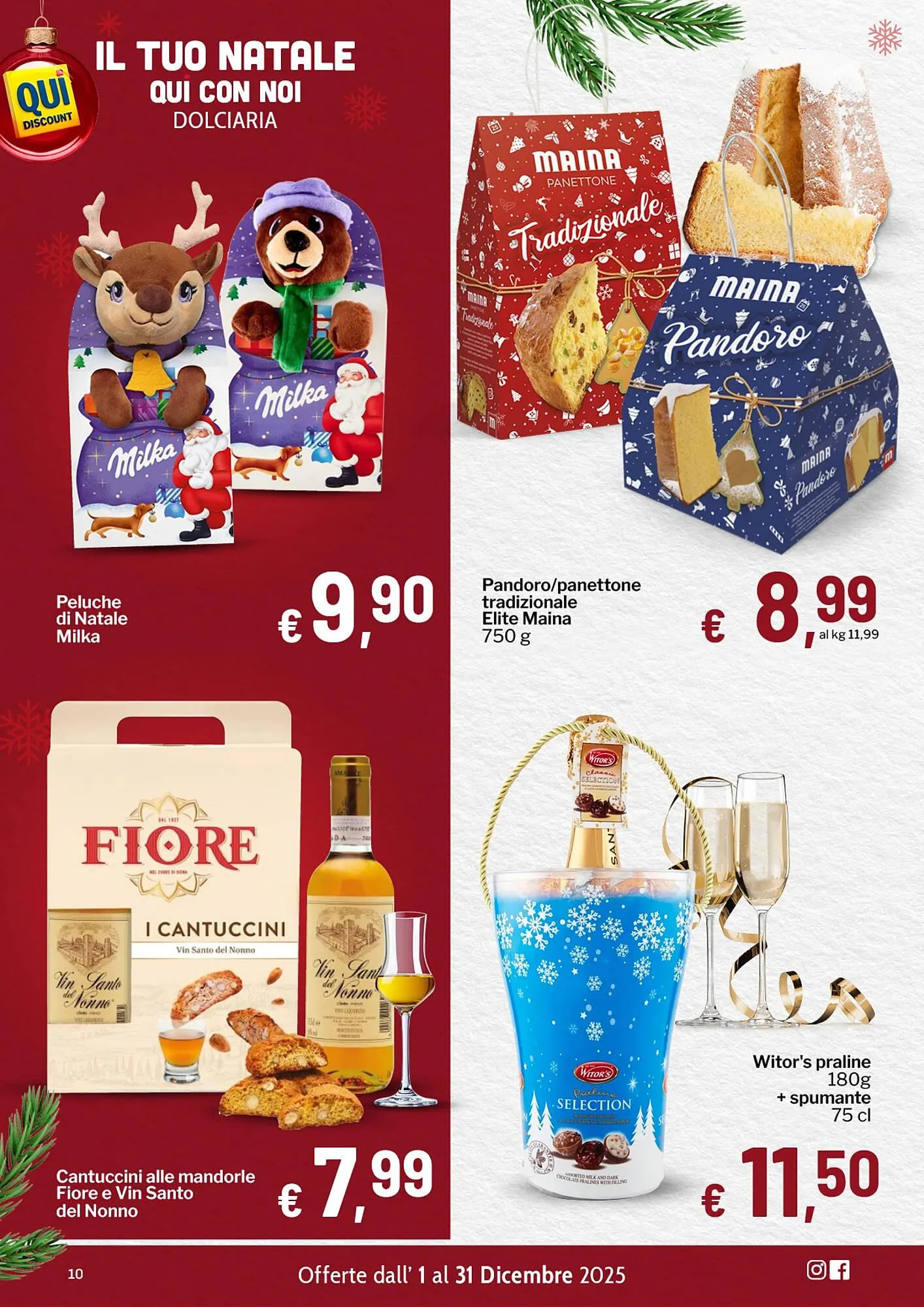 Volantino Qui Discount da 2 dicembre a 31 dicembre di 2025 - Pagina del volantino 10