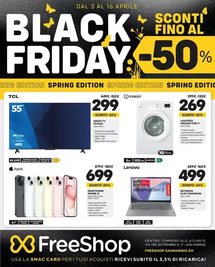 Sconti fino al 50% - 1