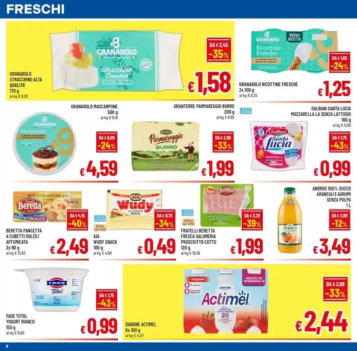 SUPER OFFERTE da 19 marzo a 29 marzo di 2025 - Pagina del volantino 8