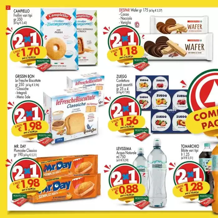 2x1 compri 2 paghi 1 da 8 maggio a 21 maggio di 2025 - Pagina del volantino 2