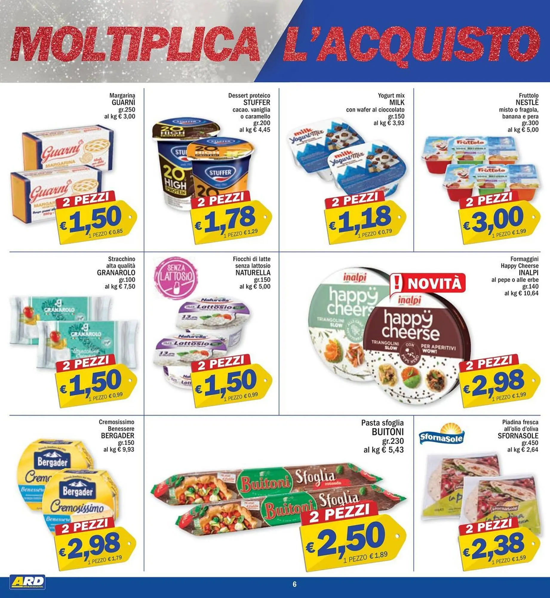 Volantino Ard Discount da 4 dicembre a 13 dicembre di 2023 - Pagina del volantino 6