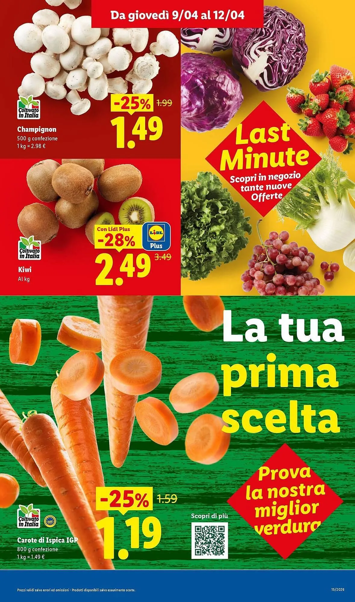 Volantino Lidl da 9 aprile a 15 aprile di 2026 - Pagina del volantino 5