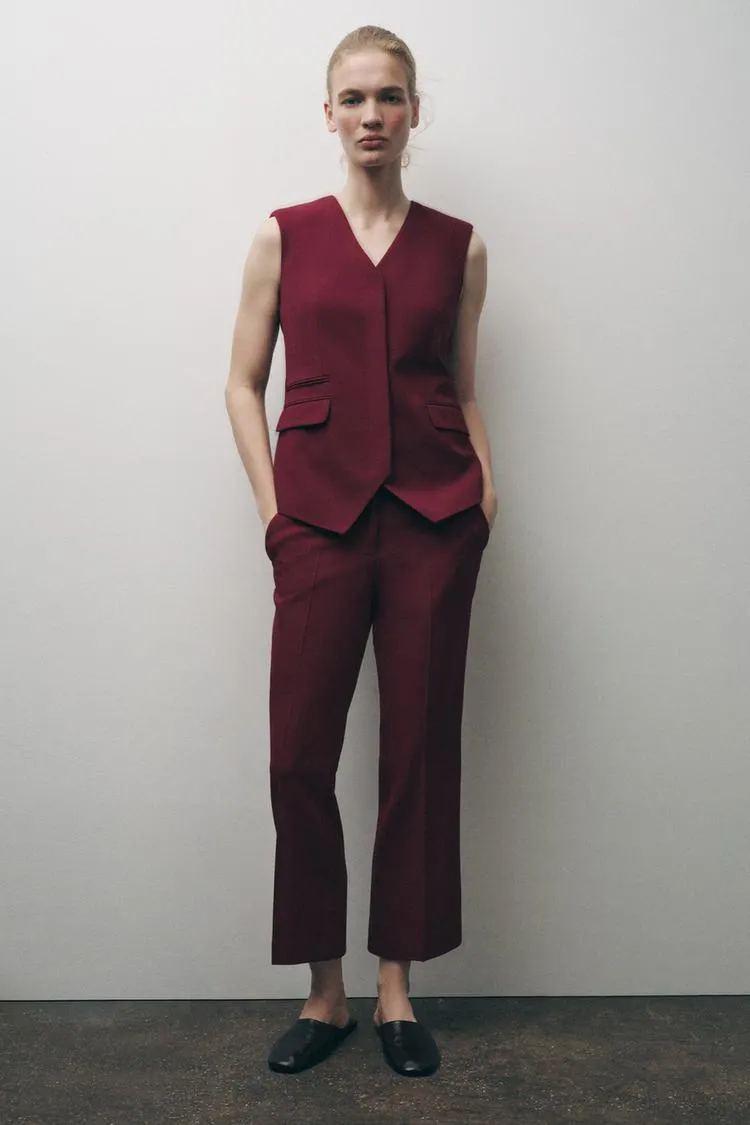 PANTALONI MINI FLARE ZW COLLECTION