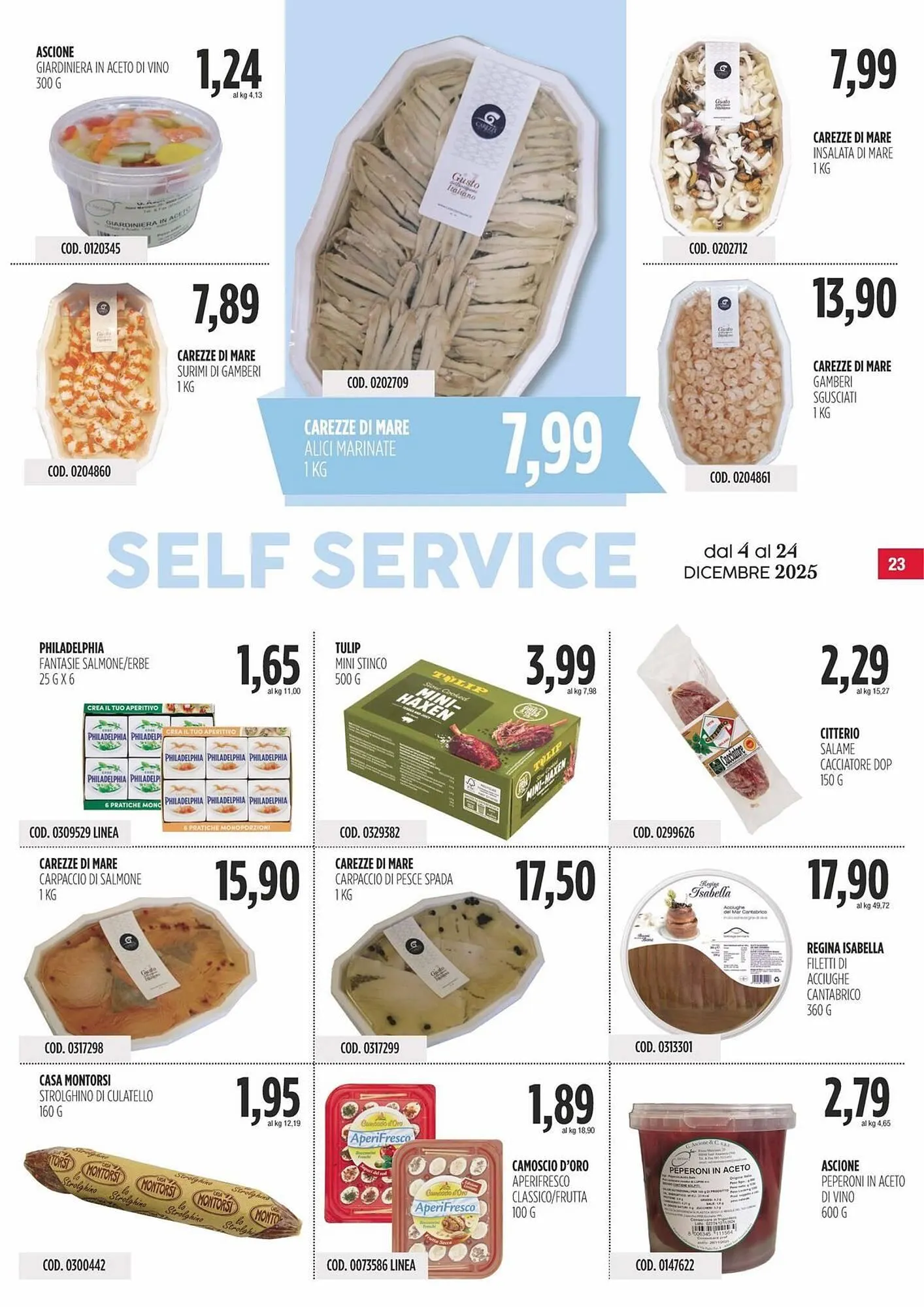 Volantino Carico Cash & Carry da 4 dicembre a 24 dicembre di 2025 - Pagina del volantino 23