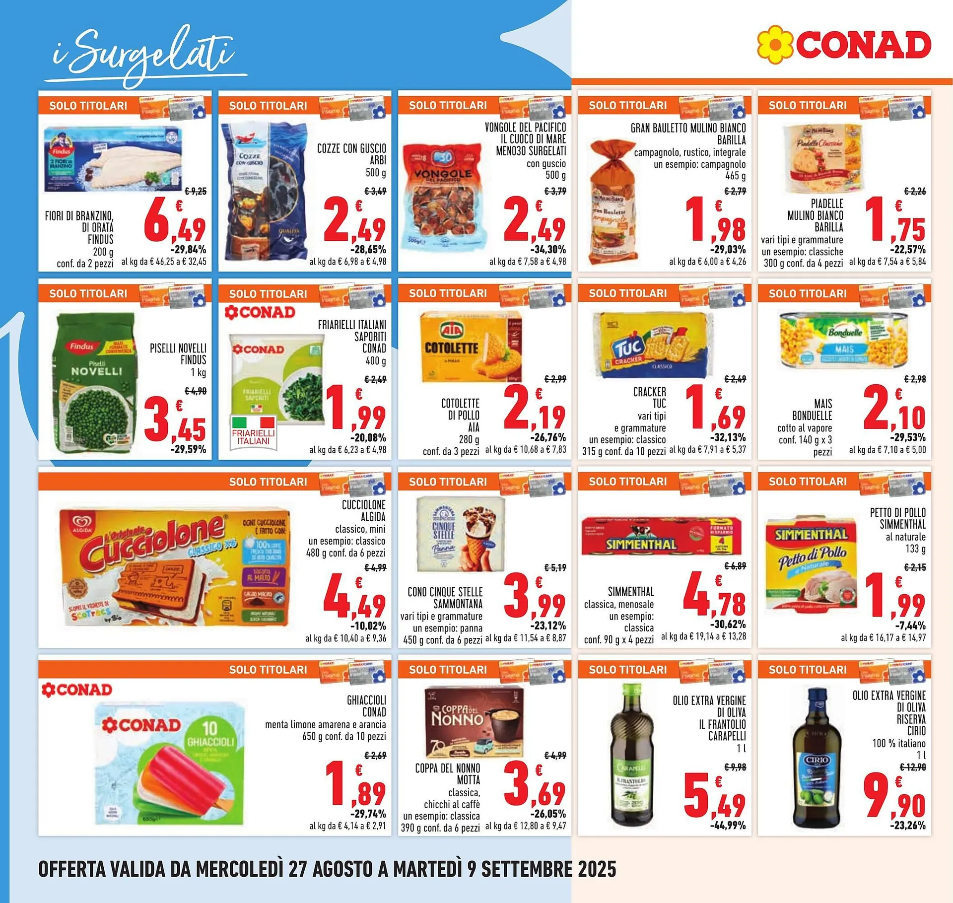 Volantino Conad da 27 agosto a 9 settembre di 2025 - Pagina del volantino 16
