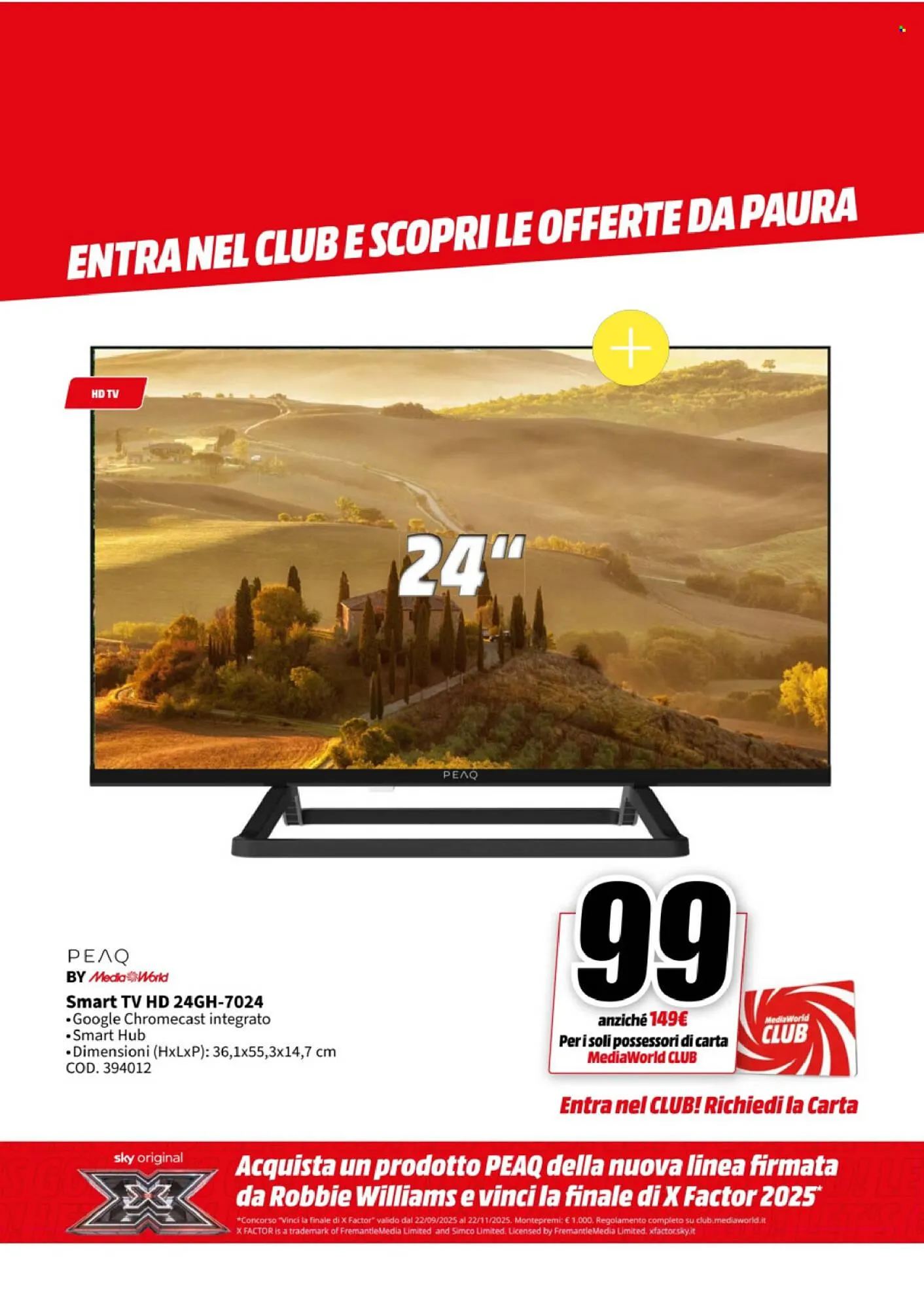 Volantino MediaWorld da 27 ottobre a 31 ottobre di 2025 - Pagina del volantino 39