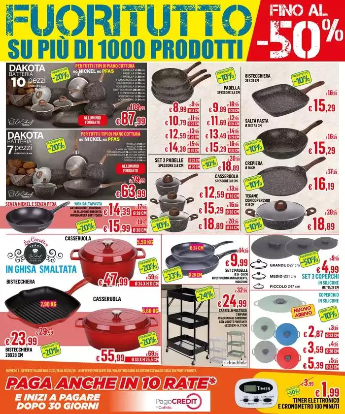 Fuori Tutto! - 50%! da 31 gennaio a 20 febbraio di 2025 - Pagina del volantino 8