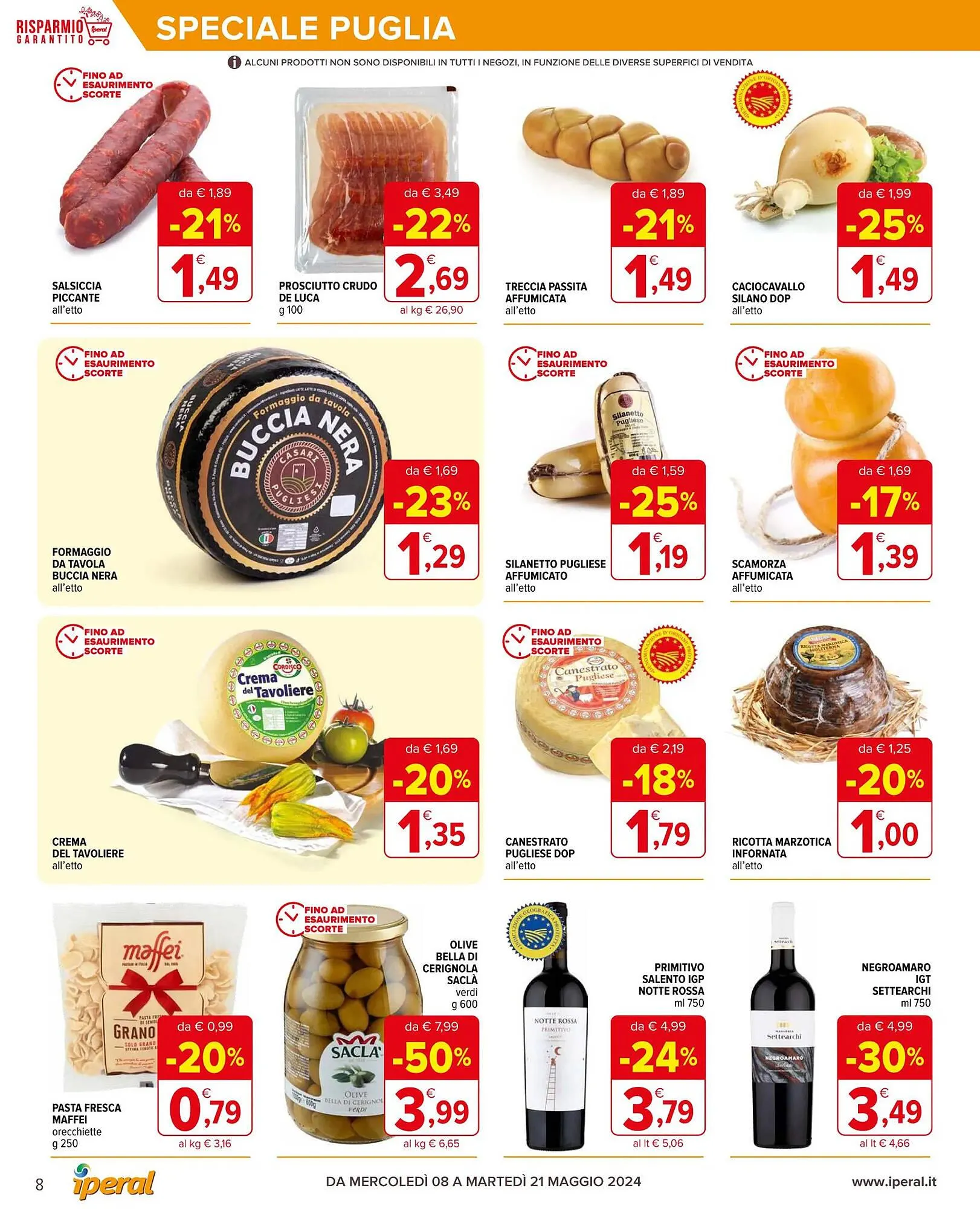 Volantino Iperal da 8 maggio a 21 maggio di 2024 - Pagina del volantino 8