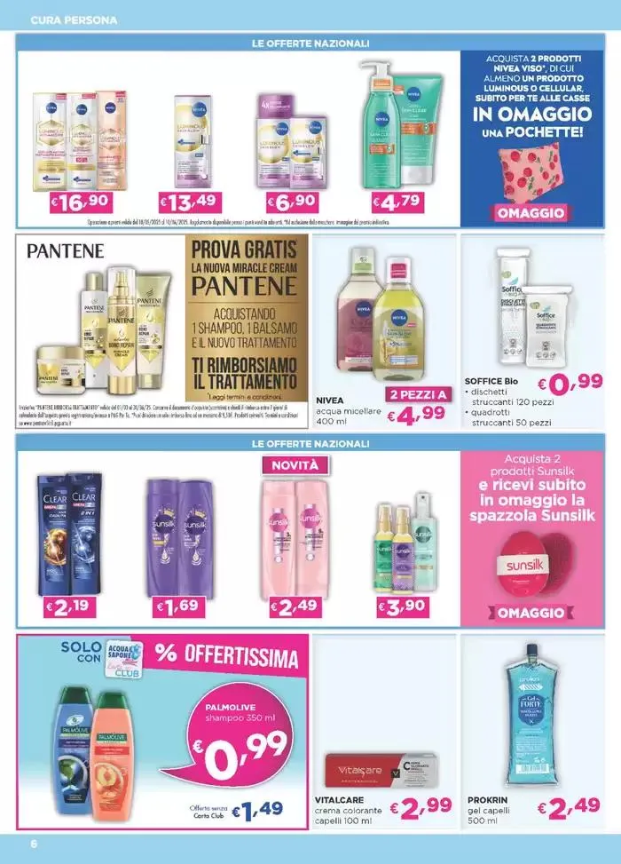 Da giovedì 22 Maggio a martedì 10 Giugno da 19 maggio a 10 giugno di 2025 - Pagina del volantino 6