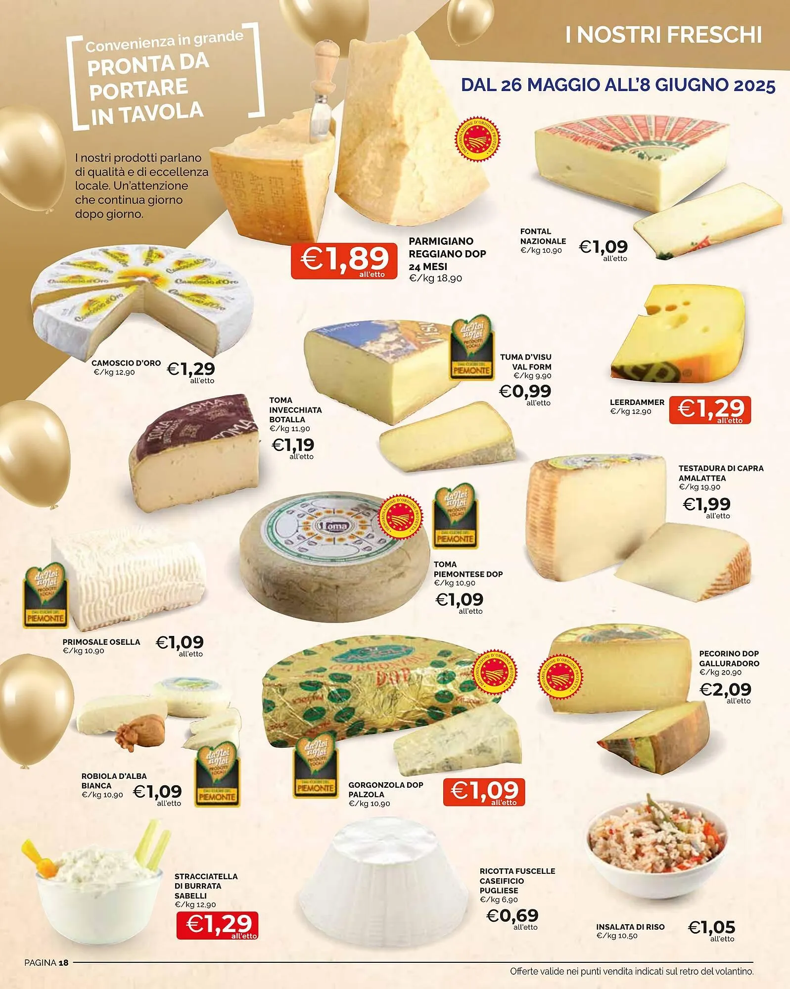 Volantino Mercatò Local da 26 maggio a 22 giugno di 2025 - Pagina del volantino 18