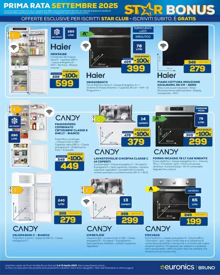 Star Bonus continua -200 euro da 3 aprile a 16 aprile di 2025 - Pagina del volantino 41